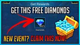 New free diamonds in mobile legends | New event diamond in mlbb