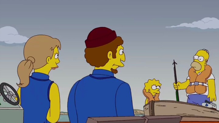 The Simpsons: Rohmer really risked his life for Lisa without caring about his own danger!