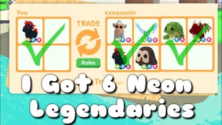 What People Trade For Mega Neon Evil Unicorn | +GIVEAWAY | Roblox AdoptMe!