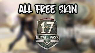 Semua Skin Gratis di Royale Pass Season 17 | Wah Keren Keren Cuk👍