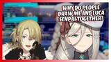 Aia Wondered Why People Drew Her and Luca Together