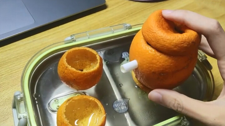 Fun|Invite You To Taste "Orange Pu Tea" in Dormitory