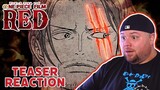ONE PIECE FILM RED TEASER TRAILER REACTION