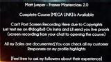 Matt Jumper  course - Framer Masterclass 2.0 download