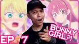 BUNNY GIRL SAKI?! | Kanojo mo Kanojo Episode 7 Reaction