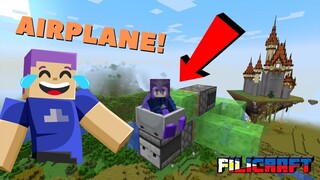 AIRPLANE SA MINECRAFT GUMAWA AKO (MINECRAFT TAGALOG)