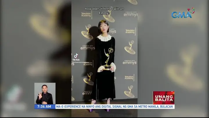 Lee Yoo-Mi ng "Squid Game", nanalong "Outstanding Guest Actress" sa 2022 Creative Arts Emmys | UB