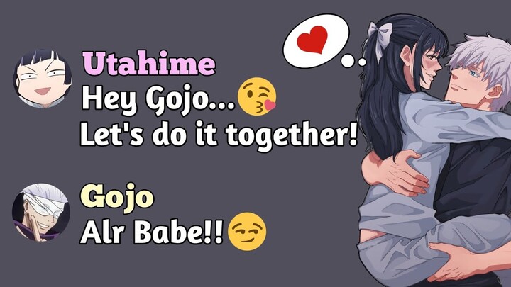 If Gojo and Utahime became a Couple for 24 hours...