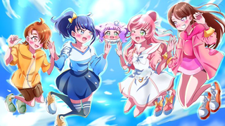 [Lirik Mandarin dan Jepang/klip versi lengkap] Lagu tema Pretty Cure in the Vast Sky [ひろがるスカイ!プリキュア～