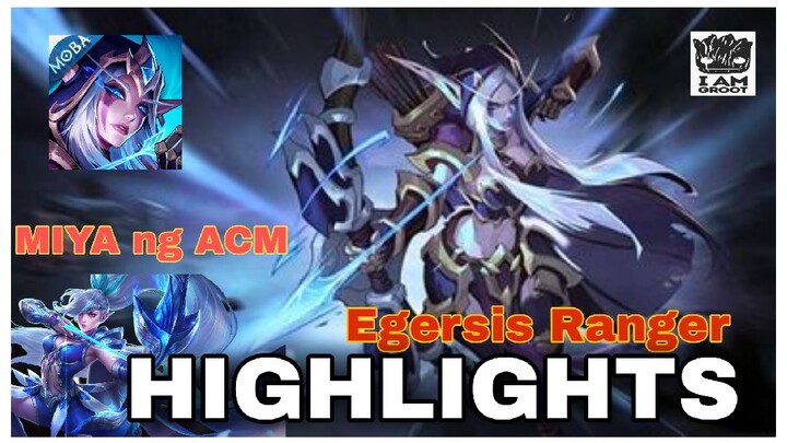 ANG MIYA ng ACM | Egersis Ranger (TRAXEX) HIGHLIGHTS | Autochess MOBA PH