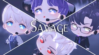 [Love and Deep Space MMD] Savage [Qi Yu/Qin Che/Li Shen/Shen Xinghui]