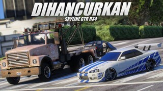 MOBIL INI DIBAKAR DAN DILEBURKAN ! BADAN DITUSUK SECARA SADIS !! GTA V ROLEPLAY