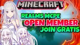|OPEN MEMBER REALMS| -JOIN SKUY GRATIS MCPE INDONESIA - #mcpe #openmember #Realm