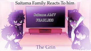 Saitama’s Family Reacts To: Saitama AMV FEARLESS || OPM || Gacha Club || Original