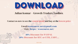 Julian Komar – Growth Traders Toolbox