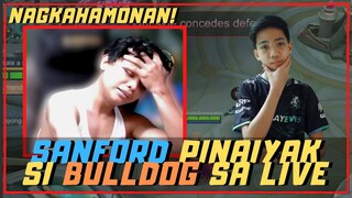 SANFORD PINAIYAK SI BULLDOG SA LIVE