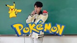Selamat kepada Xiaozhi karena memenangkan kejuaraan! Saya menyanyikan OP "Pokémon" langsung di kelas