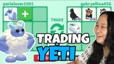 WHAT PEOPLE TRADE FOR YETI IN ADOPT ME *CHRISTMAS UPDATE* (Roblox Tagalog)
