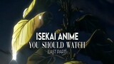 anime isekai recomend