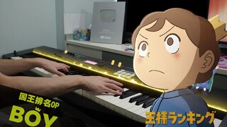 十月霸权！【国王排名OP】King Gnu「BOY」钢琴翻奏