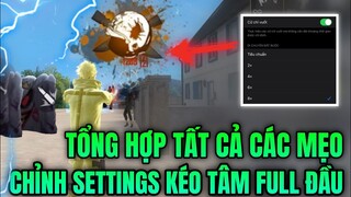 Tổng Hợp Tất Cả Mẹo Chỉnh Setting Trên IPhone Để Có Thể Kéo Tâm Full Máu Đỏ Như Hack