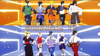 SHAKE IT【NARUTO MMD】NARUTO*SASUKE*SHIKAMARU*SAI*NEJI*HINATA*SAKURA*TEMARI*INO*TENTEN