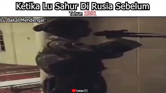 Ketika sahur di russia