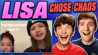 Lisa Being Absolutely Chaotic REACTION!! (Funniest Moments)