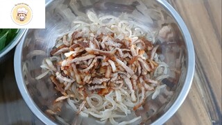 Bì cuốn thịt khìa phần 3 #food