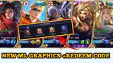 NEW GRAPHICS + ALL NEW SKIN AND REDEMPTION CODE SA MOBILE LEGENDS | 1000 DIAMONDS GIVEAWAY