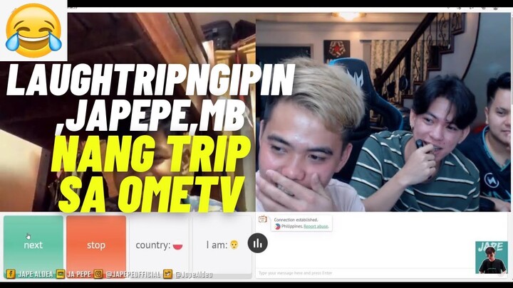 LAUGHTRIP NGIPIN JAPEPE AND MB NANGTRIP SA OMETV🤣🤣