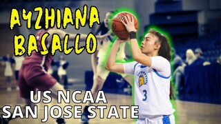 FIL-AM AYZHIANA BASALLO US NCAA HIGHLIGHTS | SAN JOSE STATE