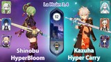 Shinobu HyperBloom & Kazuha Hyper Carry | La Hoàn Thâm Cảnh Tầng 12 | Genshin Impact 3.4