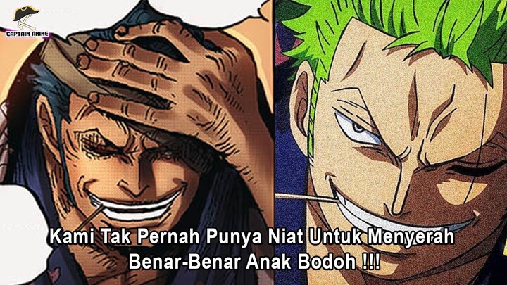 MENGEJUTKAN !! Ushimaru Adalah Ayah Zoro....