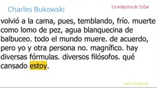 Charles Bukowski - La máquina de follar 2/2