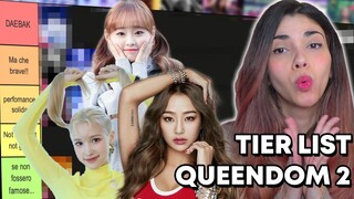 KPOP TIER LIST: Esibizioni OPENING SHOW di QUEENDOM 2