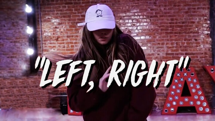 American street hip-hop choreography "LEFT, RIGHT", with super cool and powerful timing, is really c