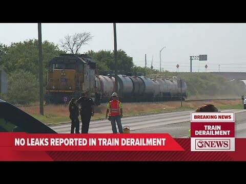 No leaks reported in Gregory train derailment