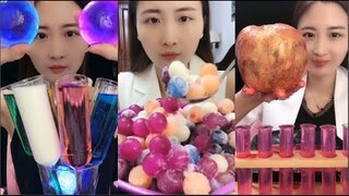 얼음ASMR 바질씨드 얼음먹방 리얼사운드 AMAZING CRUNCHY BASIL SEEDS ICE Eating MUKBANG SATİSFYİNG #29