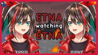 Watching My Own Stream / Nonton Livestream Etna【Etna Crimson | NIJISANJI】