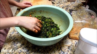 Kale Korean Side Dish (케일나물무침) by Omma's Kitchen