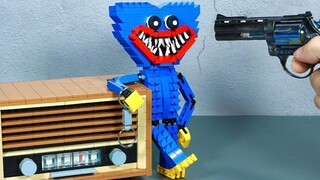 Lego HUGGY HUGGY สูตรครัวซองต์เคลื่อนไหวสำหรับลูกสุนัข - Stop Motion Cooking & Lego ASMR