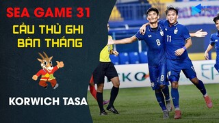 KORWICH TASA ĐÁ PHẠT MẪU MỰC GHI BÀN MỞ TỈ SỐ CHO U23 THÁI LAN