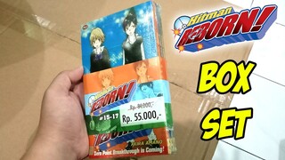 KOMIK HITMAN REBORN BOXSET UNBOXING