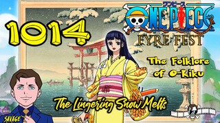 The Lingering Snow Melts (The Folklore Behind O-Kiku) | One Piece 1014 Analysis & Theories