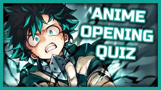 Anime Opening Quiz - 52 Openings [VERY EASY - EASY]