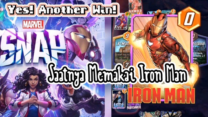 Marvel Snap : Yes! Another Win Using Iron Man!