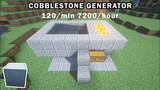 How to Make Cobblestone Generator and Smooth stone in Minecraft 1.16