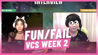 Fun/Fail VCS Mùa Xuân 2022 Tuần 2 #VCS #CastrolPOWER1 [Hoàng Luân]