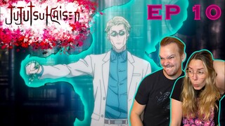 KENTO GOES INTO O.T.!! | Jujutsu Kaisen Episode 10 Couple Reaction & Discussion